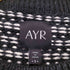 AYR アルパカ メリノウール混 総柄ニット レディース JPN:S