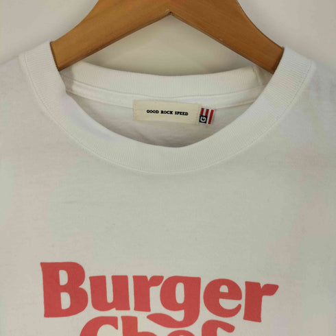 グッドロックスピード GOOD ROCK SPEED Burger ChefプリントTシャツ レディース