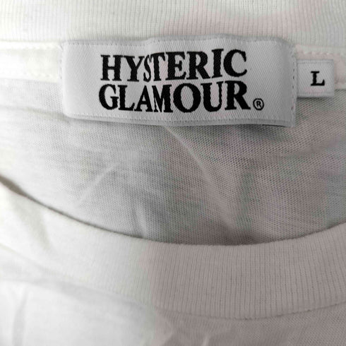ヒステリックグラマー HYSTERIC GLAMOUR AROUND THE WORLD WITH BEAUTIFUL CHICKS ヒスガール プリント S/S Tシャツ メンズ JPN:L