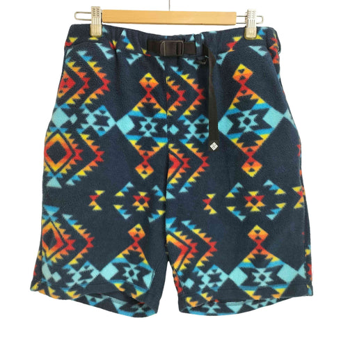 コロンビア Columbia 総柄 フリース ハーフパンツ メンズ JPN:L