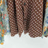 トリココムデギャルソン tricot COMME des GARCONS AD2005 00S 05SS ドット 花柄切替 S/S シャツ レディース