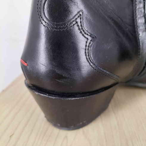 Aeyde MADE IN ITALY Hester Leather Cowboy Boots メンズ EUR:39