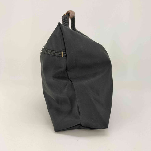 ロンシャン LONGCHAMP レザーロゴ ナイロン ハンドバッグ レディース