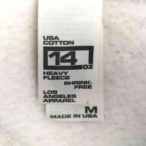 ロサンゼルスアパレル Los Angeles Apparel 14oz Heavy Fleece Hoodie 14OZ ヘビーフリースフーディー プルオーバーパーカー メンズ import:M