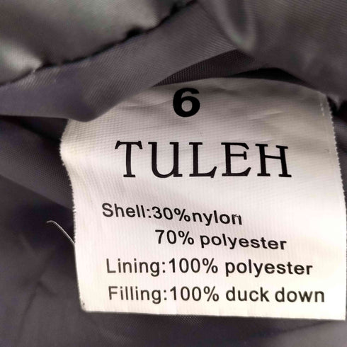TULEH 100% DUCK DOWN ファー付き ダウンコート レディース 6