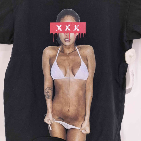 ゴッドセレクショントリプルエックス GOD SELECTION XXX ハリウッド スター 両面プリント S/S Tシャツ メンズ JPN:L