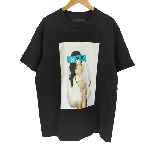 ゴッドセレクショントリプルエックス GOD SELECTION XXX ハリウッド 実業家 プリント コラボ S/S Tシャツ メンズ JPN:XL