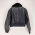 ジェイダ GYDA 24AW フェイクレザー ライナー付き ファーカラージップジャケット レディース FREE