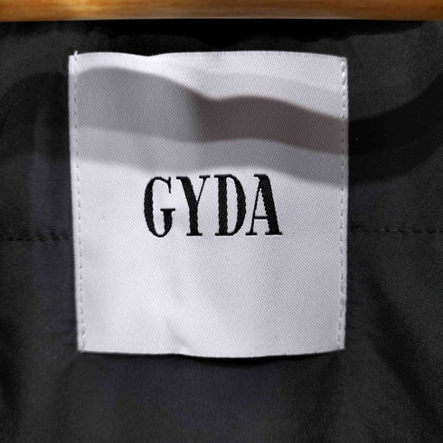 ジェイダ GYDA 24AW フェイクレザー ライナー付き ファーカラージップジャケット レディース FREE