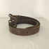 SISTERE WAXED HORSE HIDE プレート バックル レザーベルト メンズ