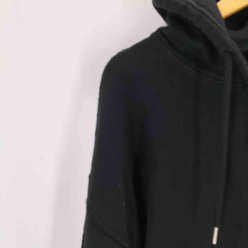 ROSEN KREUZ 切りっぱなし ショート丈ジップパーカー メンズ