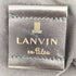 ランバンオンブルー LANVIN en Bleu ロゴパッチ リボンデザイン ウエストポーチ バッグ レディース