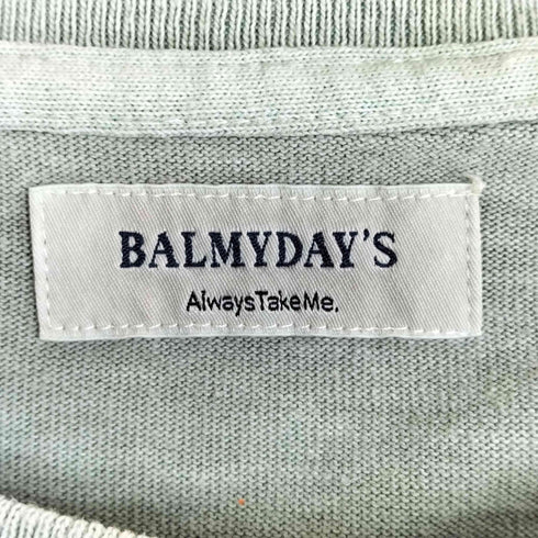BALMYDAYS FOCUS&WINプリント Tシャツ レディース FREE