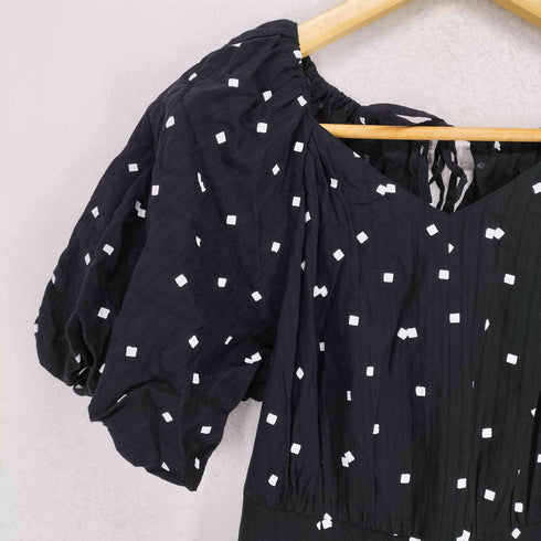 リリーブラウン Lily Brown 24SS バックリボンボリュームスリーブワンピース レディース JPN:1