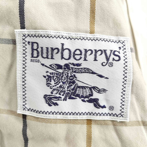 バーバリーズ BURBERRYS 裏地チェックステンカラーコート レディース 9AR