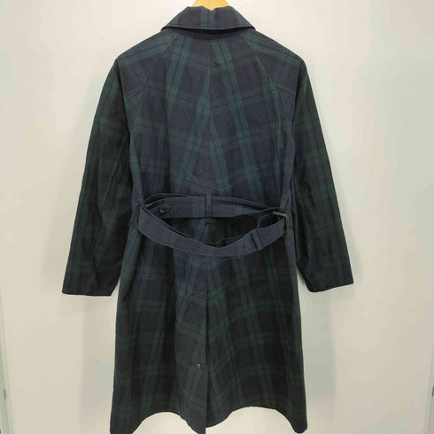 エフダブリューケーエンジニアードガーメンツ FWK engineered garments Reversible Coat ブラックウォッチ ステンカラーコート カバーオール GRN/NVY レディース 1
