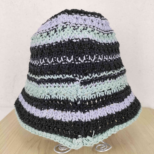 ボーダーニットハット レディース ONE SIZE