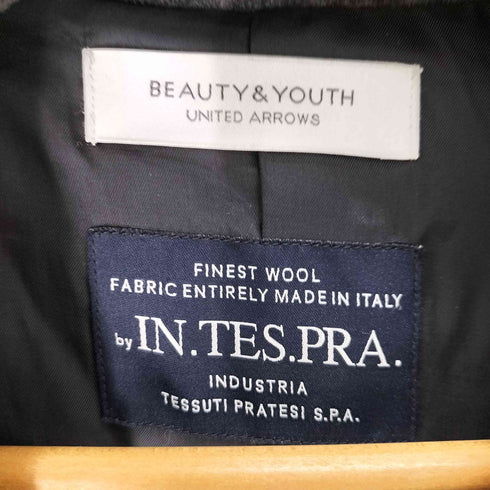 ビューティーアンドユースユナイテッドアローズ BEAUTY & YOUTH UNITED ARROWS INTESPRA MLTN COAT インテスプラ メルトンチェスターコート メンズ JPN:S