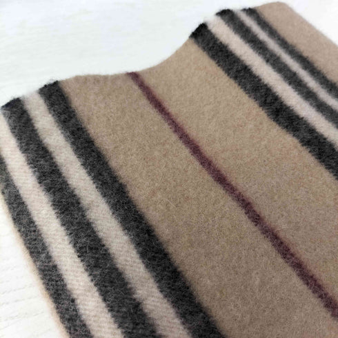 バーバリーブラックレーベル BURBERRY BLACK LABEL ホース刺繍 ノバチェック フリンジ マフラー メンズ