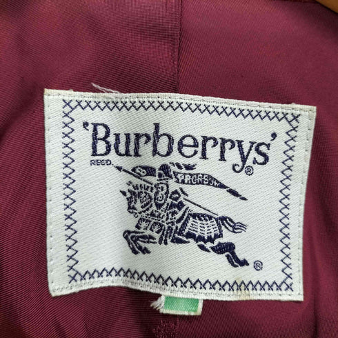 バーバリーズ BURBERRYS カシミヤ混 ハーフチェスターコート レディース 9AR