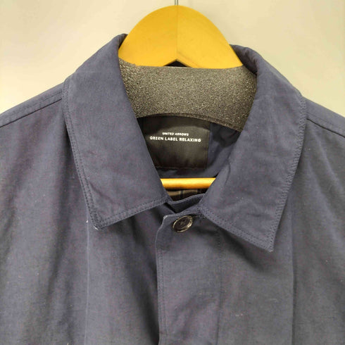 ユナイテッドアローズグリーンレーベルリラクシング UNITED ARROWS green label relaxing CM シンダウン 撥水 ステンカラーコート メンズ JPN:L