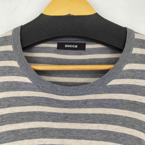 ズッカ ZUCCa ボーダーニットチュニック レディース M