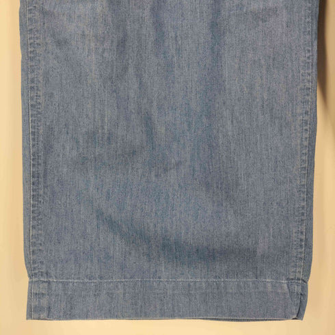 ワイルドシングス WILD THINGS SHELTECH DENIM TUCK WIDE PANTS シェルテック デニム タック ワイドパンツ レディース JPN:M