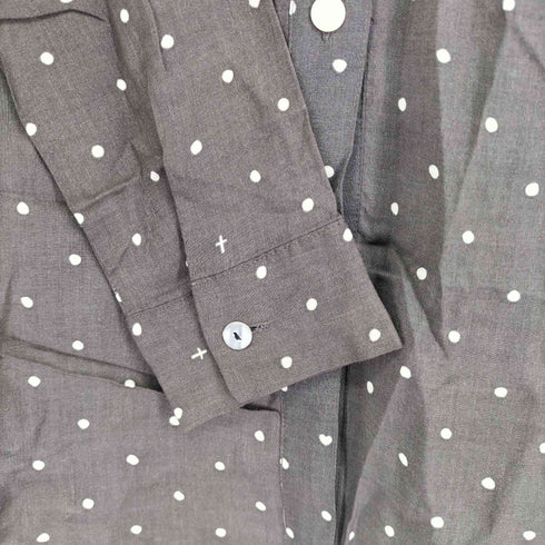 ミルクフェド MILKFED. カットワークレーヨンシャツ レディース JPN:S