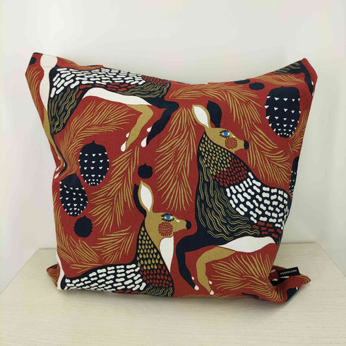 マリメッコ marimekko Pieni Peura 鹿柄 ファブリックバッグ トートバッグ レディース