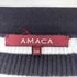 アマカ amaca リブニットカーディガン レディース 38