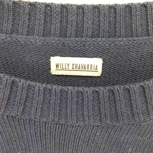 ウィリーチャバリア WILLY CHAVARRIA 2019SS FALLING STAR SWEATER 星条旗 メンズ JPN:L