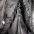 ブラックミーンズ BLACKMEANS LEATHER ZIP PANTS ゴールドジップ スリム レザーパンツ メンズ JPN:3