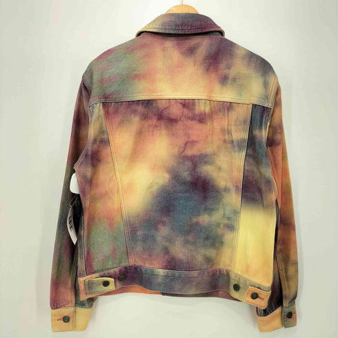 ステューシー Stussy TIE DYE TRUCKER JACKET タイダイ染め Gジャン メンズ import:S