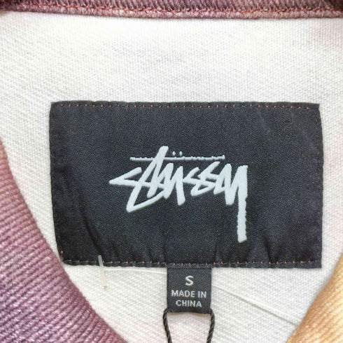 ステューシー Stussy TIE DYE TRUCKER JACKET タイダイ染め Gジャン メンズ import:S