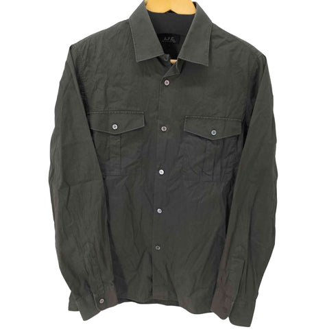 アーペーセー A.P.C. ダブルポケット長袖ボックスシャツ メンズ JPN:1