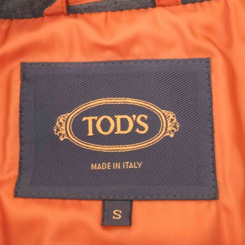 トッズ TOD’S イタリア製 裏地キルティング スエードブルゾン シープスキン メンズ JPN:S