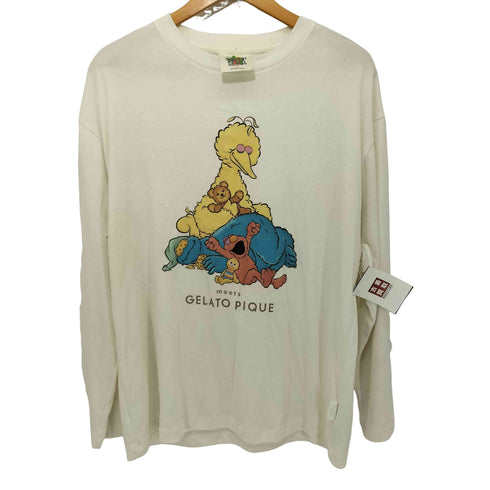 ジェラートピケオム Gelato Pique Homme キャラクタープリント ワンポイントTシャツ メンズ JPN:L