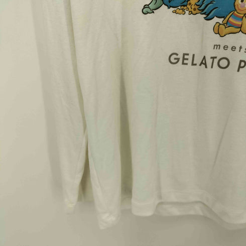 ジェラートピケオム Gelato Pique Homme キャラクタープリント ワンポイントTシャツ メンズ JPN:L
