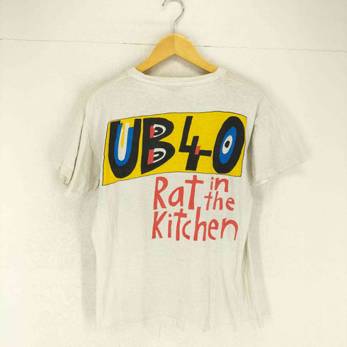 80-90S virgin design ボディ UB40 ©Dep international 'Rat in the Kitchen S/S TEE パキ綿 メンズ