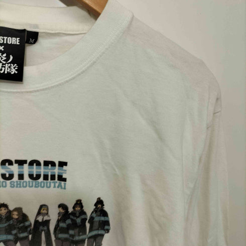 エムエフシーストア MFC STORE フロントプリント 消防隊アニメコラボ L/S TEE TYPE2 メンズ JPN:M