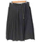 アンダーカバー UNDERCOVER モヘアギャバ PLEAT SKIRT プリーツ 巻き スカート メンズ