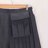 アンダーカバー UNDERCOVER モヘアギャバ PLEAT SKIRT プリーツ 巻き スカート メンズ