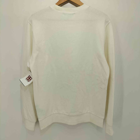ゲス GUESS ワンポイントロゴ刺繍 L/S プルオーバースウェット メンズ import:M