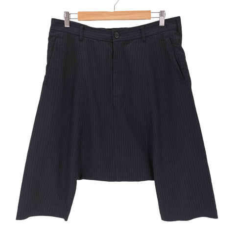 ブラックコムデギャルソン BLACK COMME des GARCONS ストライプ サルエルパンツ メンズ JPN:L