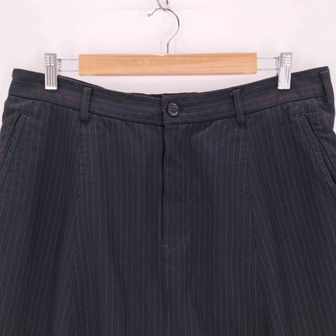 ブラックコムデギャルソン BLACK COMME des GARCONS ストライプ サルエルパンツ メンズ JPN:L