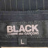 ブラックコムデギャルソン BLACK COMME des GARCONS ストライプ サルエルパンツ メンズ JPN:L