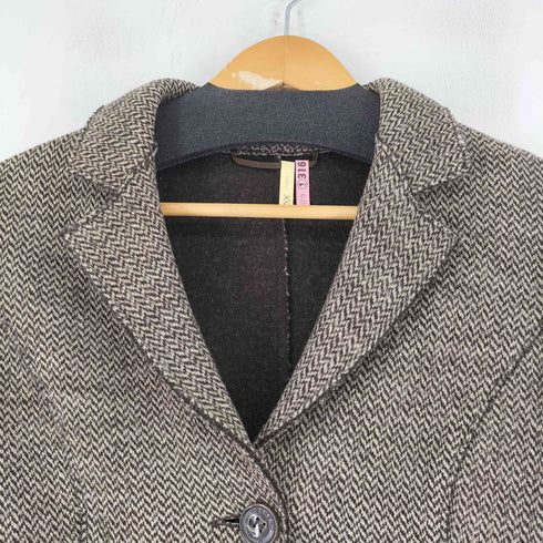 ウィークエンドマックスマーラ Weekend Max Mara ウール混テーラードジャケット レディース 38