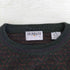 DOMANI UOMO イタリア製 アクリル総柄ニット メンズ import:XL