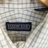 ランズエンド LANDS END チェックBDシャツ メンズ 15 1/2-33
