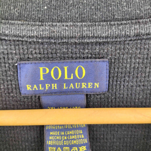 ポロラルフローレン POLO RALPH LAUREN ポニー刺繍 ワッフルサーマル メンズ 2XL
